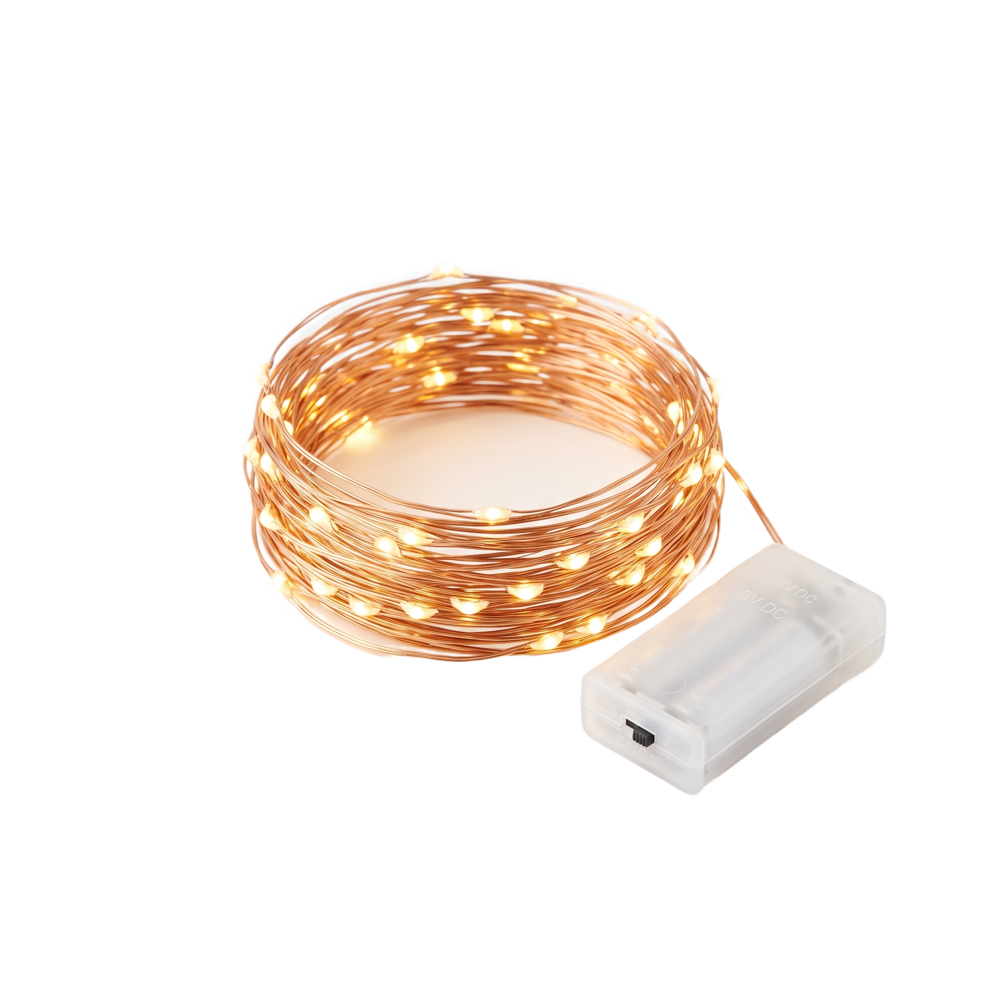 Warm-white fairy lights